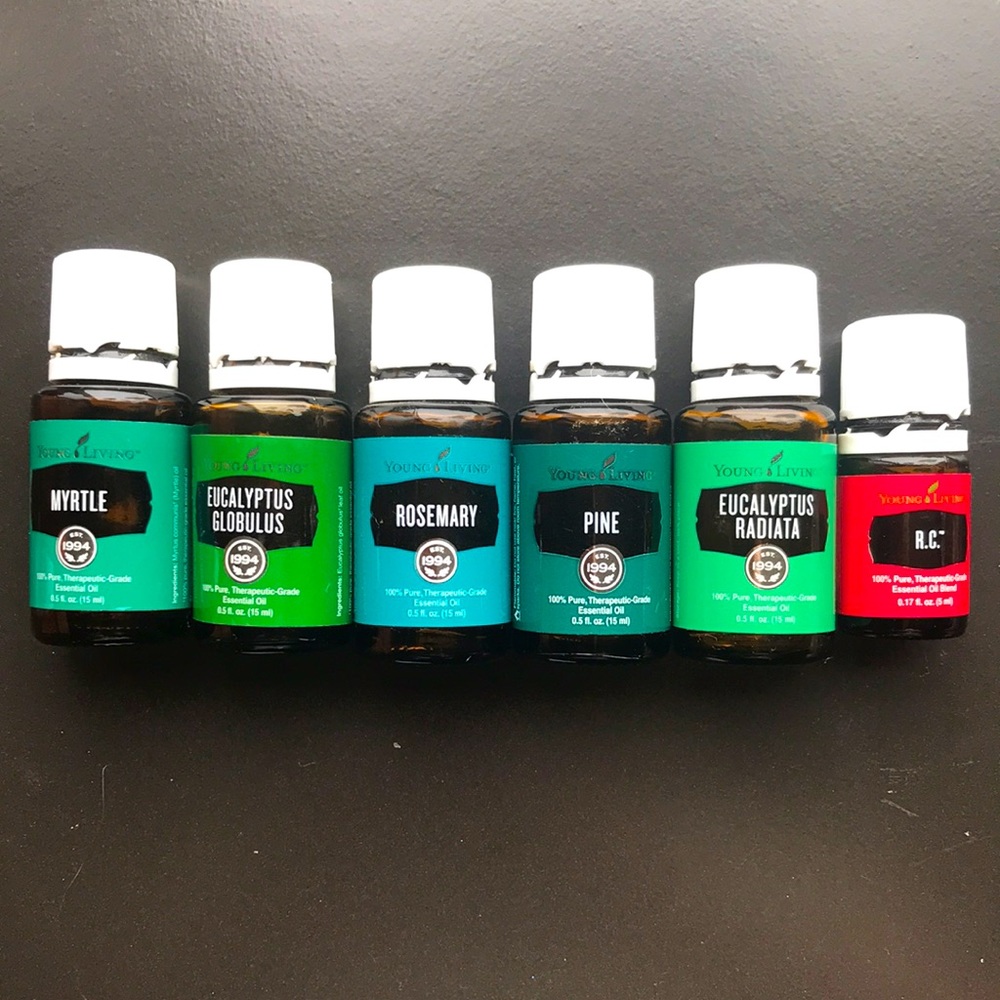 YOUNG LIVING essential oils bundle! Opened bottles